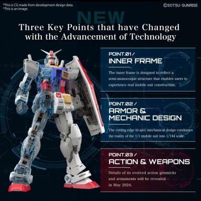 REAL GRADE RG GUNDAM RX-78-2 VER. 2.0 1/144 MODEL KIT ACTION FIGURE BANDAI