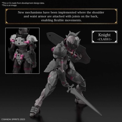 BANDAI 30MF ROSAN KNIGHT MODEL KIT