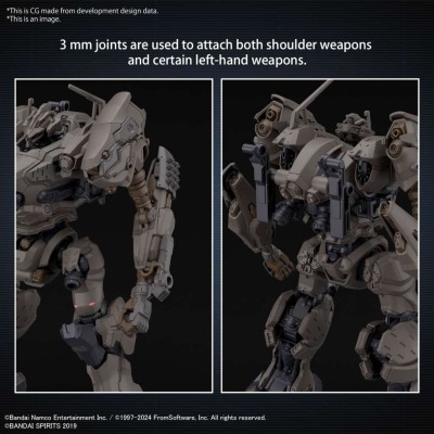 BANDAI 30MM ARMORED CORE VI RAD CC-2000 ORBITER NIGHTFALL 1/144 MODEL KIT