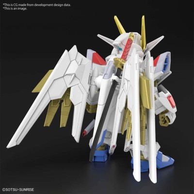 SD CROSS SILHOUETTE GUNDAM MIGHTY STRIKE FREEDOM MODEL KIT ACTION FIGURE BANDAI