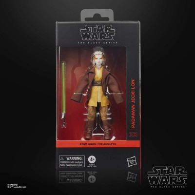 HASBRO STAR WARS PADAWAN JECKI LON THE BLACK SERIES ACTION FIGURE
