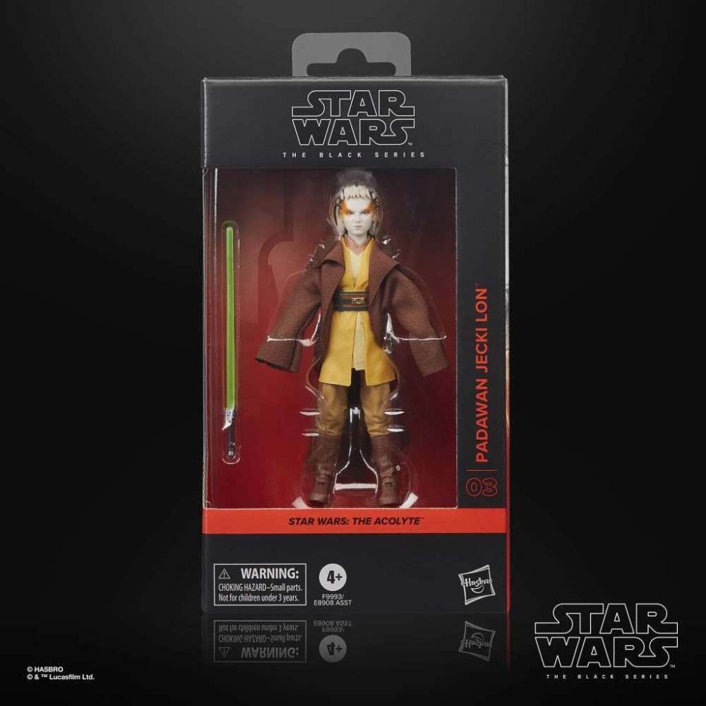 STAR WARS THE BLACK SERIES PADAWAN JECKI LON ACTION FIGURE HASBRO