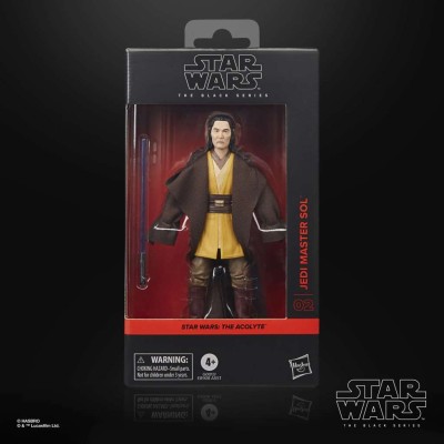 STAR WARS THE BLACK SERIES JEDI MASTER SOL ACTION FIGURE HASBRO