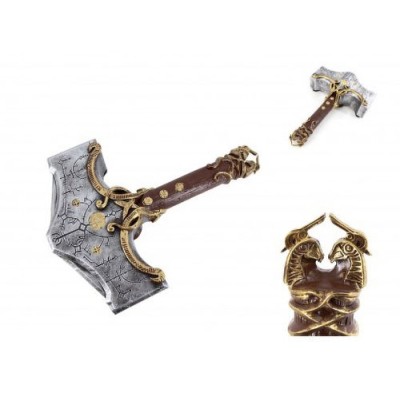 GOD OF WAR RAGNAROK MJOLNIR THOR HAMMER RESIN REPLICA 50CM