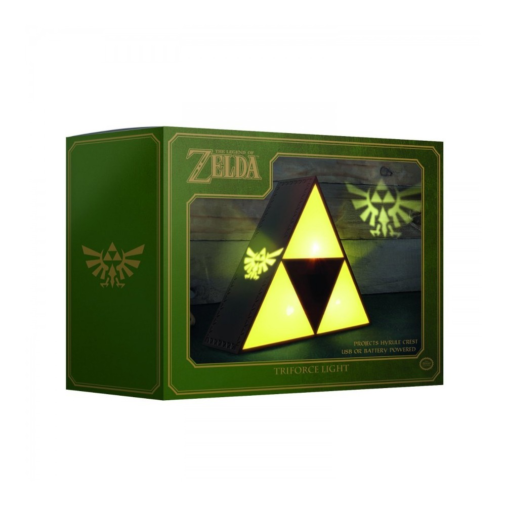 THE LEGEND OF ZELDA TRIFORCE 20CM LAMPADA PALADONE PRODUCTS