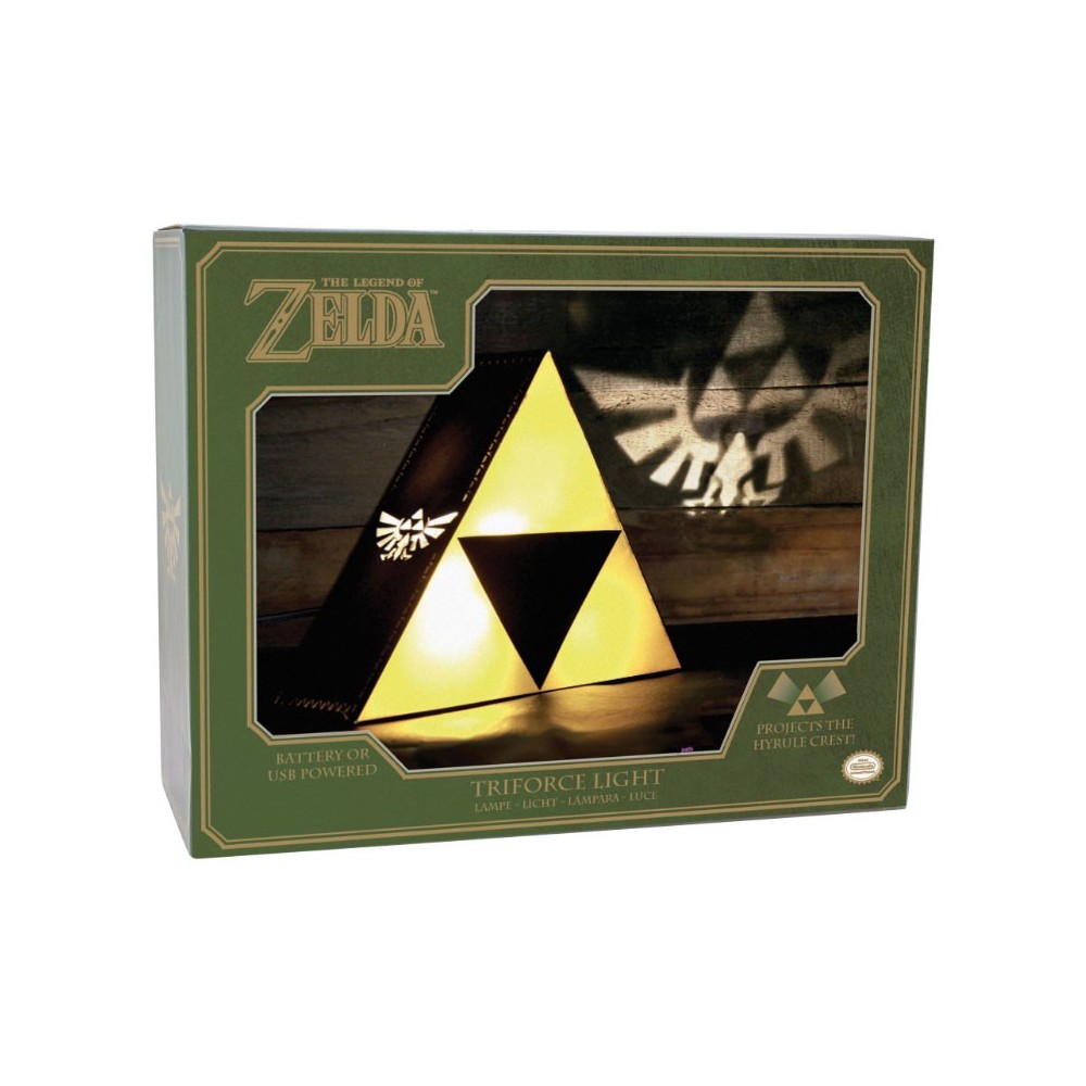 PALADONE PRODUCTS THE LEGEND OF ZELDA TRIFORCE LIGHT 20CM