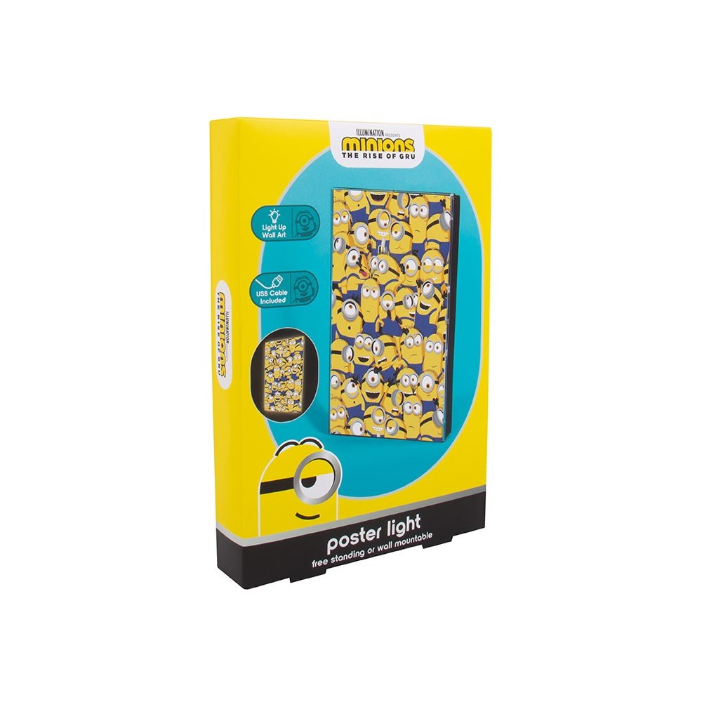 MINIONS THE RISE OF GRU POSTER LIGHT LAMPADA FIZZ CREATIONS