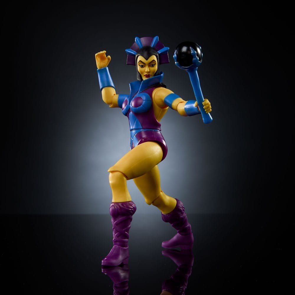 MATTEL MASTERS OF THE UNIVERSE ORIGINS EVIL-LYN CARTOON ACTION FIGURE