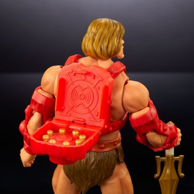 MASTERS OF THE UNIVERSE NEW ETERNIA THUNDER PUNCH HE-MAN ACTION FIGURE MATTEL