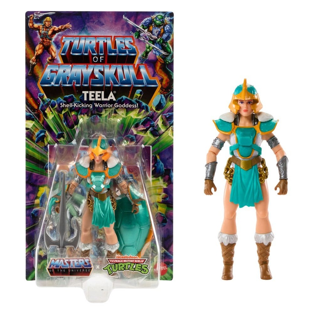 TURTLES OF GRAYSKULL TEELA ACTION FIGURE MATTEL