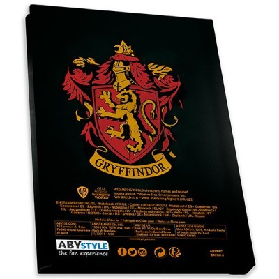 HARRY POTTER GRIFONDORO GIFT SET TAZZA PORTACHIAVI E TACCUINO ABYSTYLE