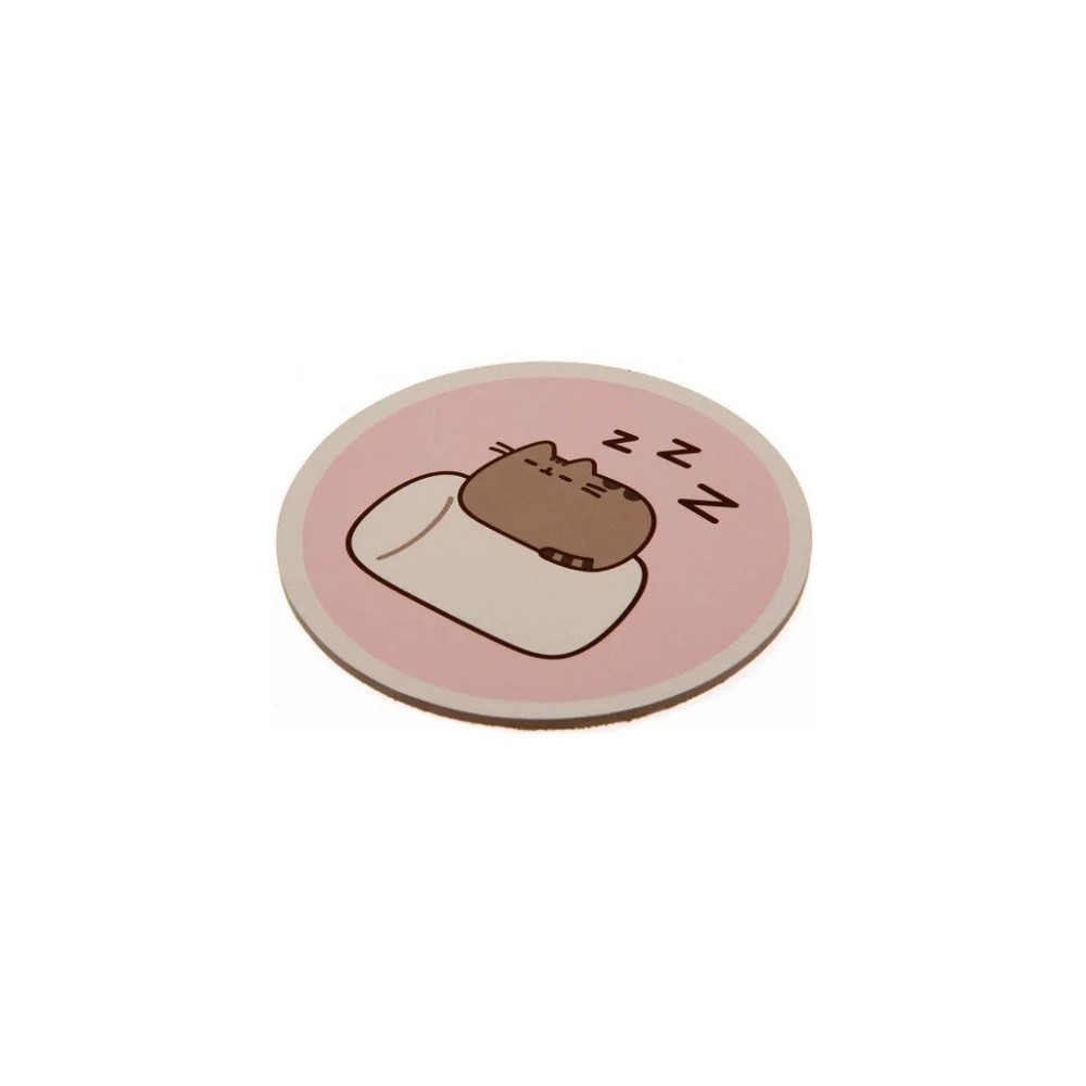 PYRAMID INTERNATIONAL PUSHEEN THE CAT GIFT TIN SET MUG AND COASTER