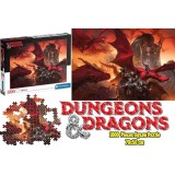 RAVENSBURGER DUNGEONS & DRAGONS DRAGONLANCE SHADOW OF THE DRAGON QUEEN 1000 PIECES JIGSAW 70X50 CM