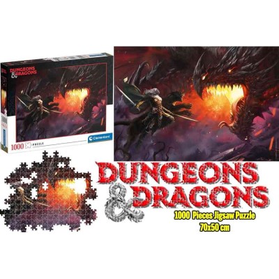 RAVENSBURGER DUNGEONS & DRAGONS DRIZZT DO URDEN 1000 PIECES JIGSAW 70X50 CM