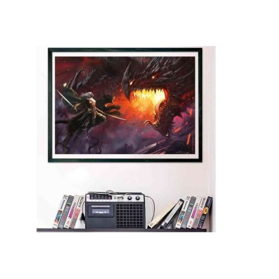 RAVENSBURGER DUNGEONS & DRAGONS DRIZZT DO URDEN 1000 PIECES JIGSAW 70X50 CM