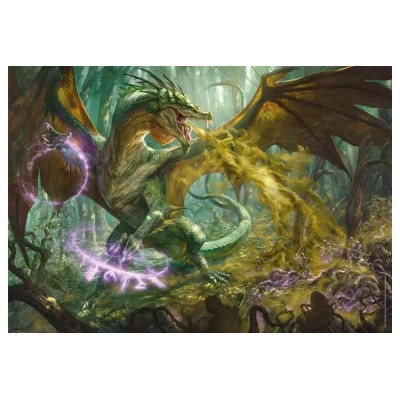 DUNGEONS AND DRAGONS THE HUNT FOR THE GREEN DRAGON 1000 PEZZI PUZZLE 70X50 CM RAVENSBURGER