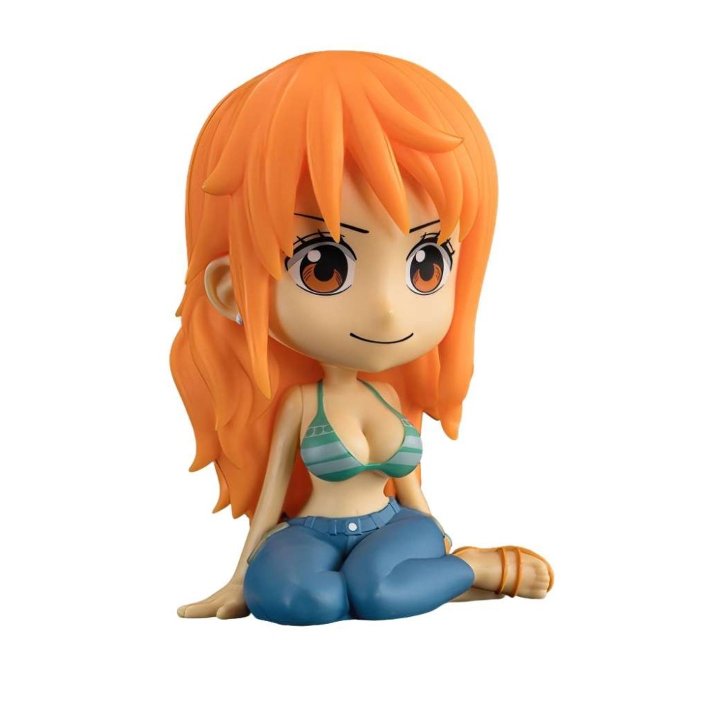 ONE PIECE NAMI MONEY BANK SALVADANAIO FIGURE PLASTOY