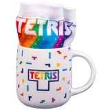 TETRIS KIT MUG AND SOCKS SET TAZZA E CALZE FIZZ CREATIONS