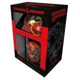 PYRAMID INTERNATIONAL DUNGEONS AND DRAGONS GIFT SET MUG COASTER AND KEYRING