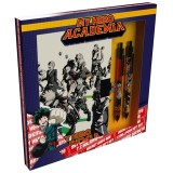 CYP BRANDS MY HERO ACADEMIA SECRET DIARY AND 2 BALLPENS GIFT SET