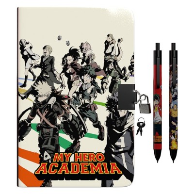 MY HERO ACADEMIA DIARIO SEGRETO E 2 PENNE SET CYP BRANDS