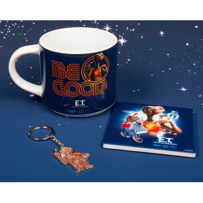 FIZZ CREATIONS E.T. THE EXTRATERRESTRIAL GIFT SET MUG COASTER AND KEYRING
