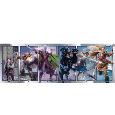RAVENSBURGER DUNGEONS & DRAGONS COMPANIONS OF THE HALL 1000 PIECES JIGSAW 98X33 CM