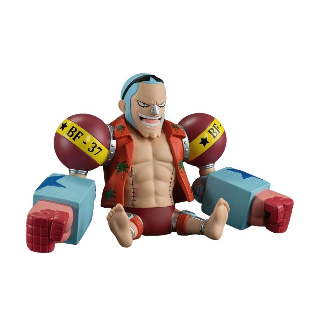ONE PIECE FRANKY MONEY BANK SALVADANAIO FIGURE PLASTOY