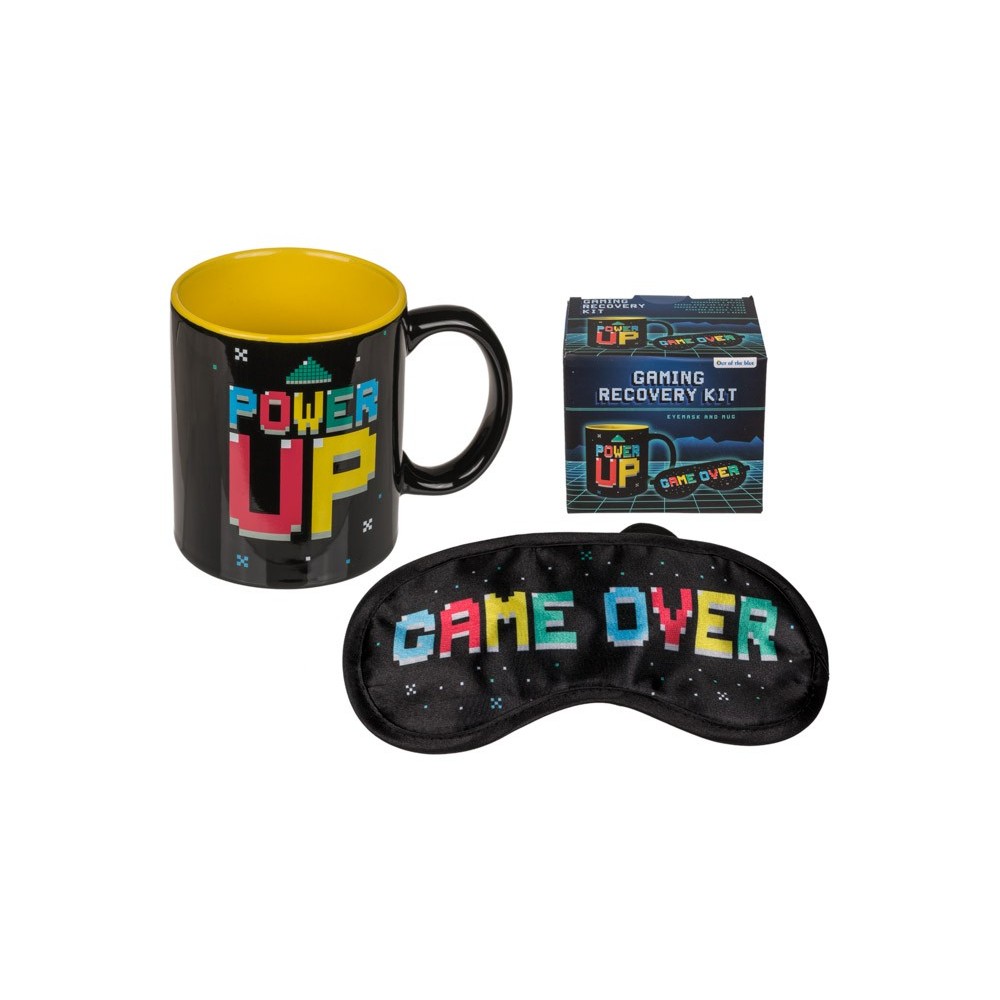 OUT OF THE BLUE GAMING RECOVERY KIT MUG AND EYEMASK