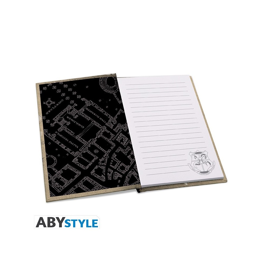 ABYSTYLE HARRY POTTER GRYFFINDOR GIFT SET GLASS PIN AND NOTEBOOK