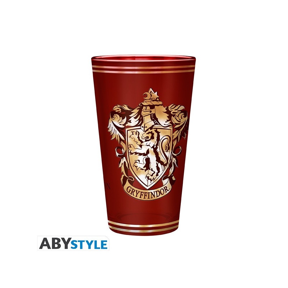 HARRY POTTER GRIFONDORO GIFT SET BICCHIERE SPILLA E TACCUINO ABYSTYLE