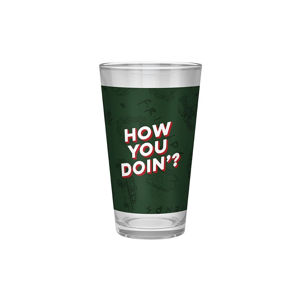 ABYSTYLE FRIENDS CENTRAL PERK GIFT SET GLASS PIN AND NOTEBOOK