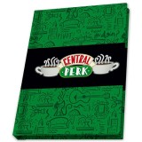 ABYSTYLE FRIENDS CENTRAL PERK GIFT SET GLASS PIN AND NOTEBOOK