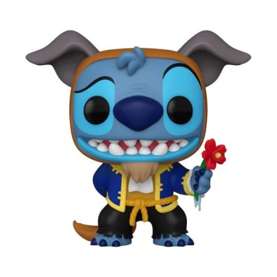 FUNKO FUNKO POP! LILO AND STITCH IN COSTUME AS BEAST BOBBLE HEAD