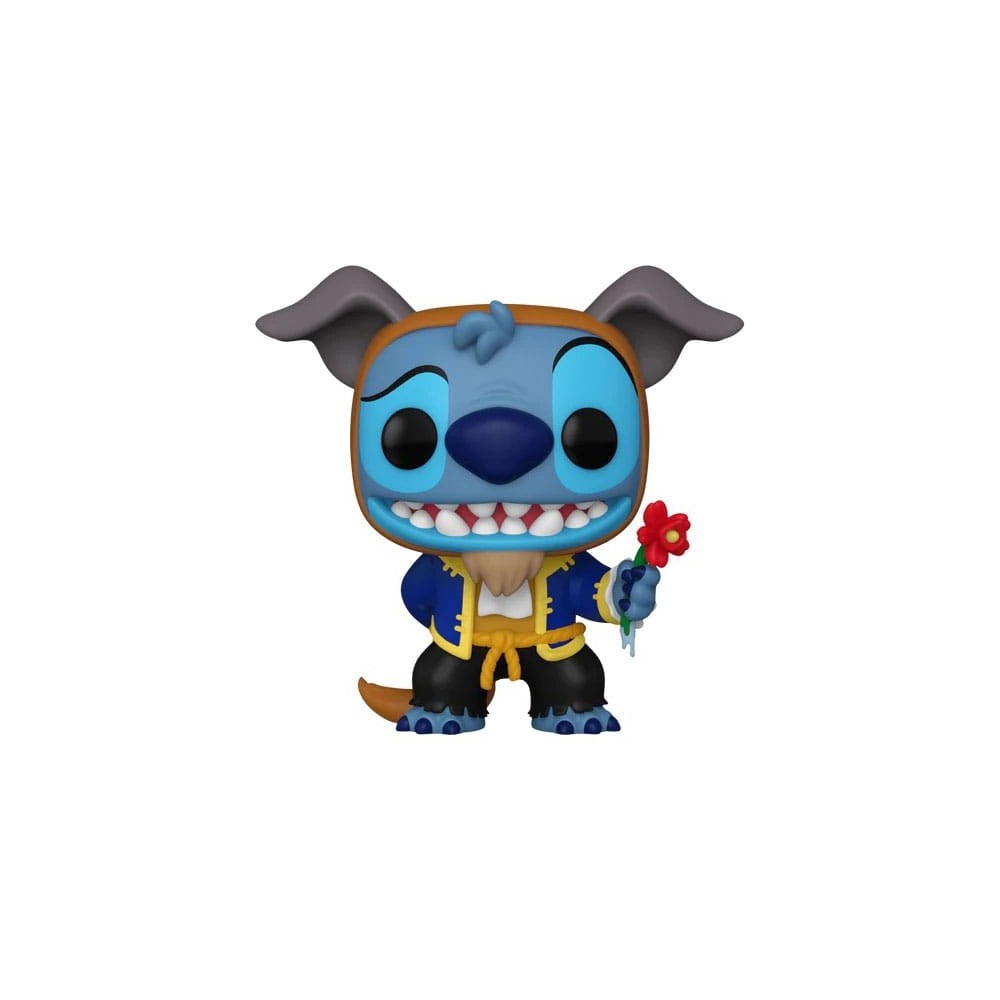 FUNKO POP! STITCH IN COSTUME AS BEAST BOBBLE HEAD FIGURE FUNKO