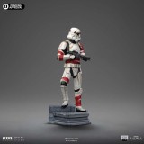 STAR WARS AHSOKA NIGHT TROOPER ART SCALE 1/10 STATUA FIGURE IRON STUDIOS