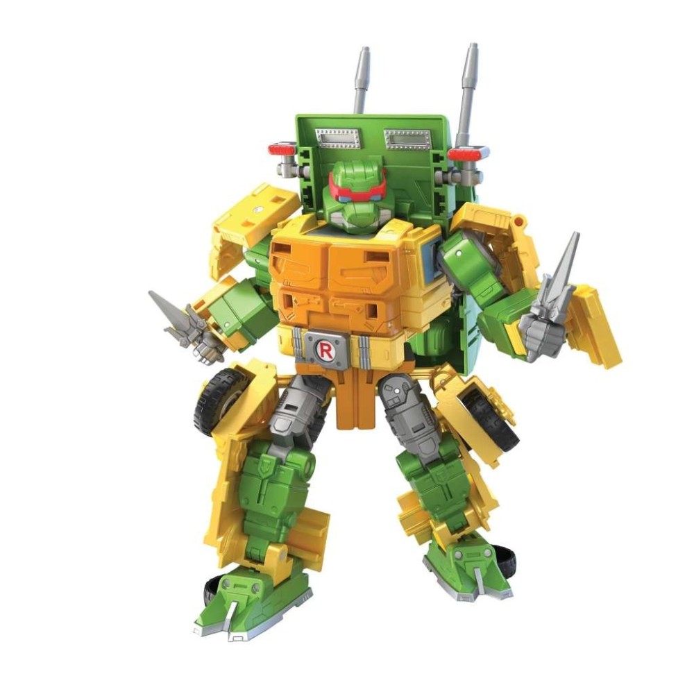 HASBRO TRANSFORMERS X NINJA TURTLES PARTY WALLOP ACTION FIGURE