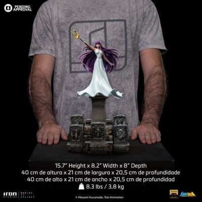SAINT SEIYA SAORI KIDO LADY ISABEL ATHENA ART SCALE 1/10 STATUA FIGURE IRON STUDIOS