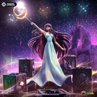 SAINT SEIYA SAORI KIDO LADY ISABEL ATHENA ART SCALE 1/10 STATUA FIGURE IRON STUDIOS