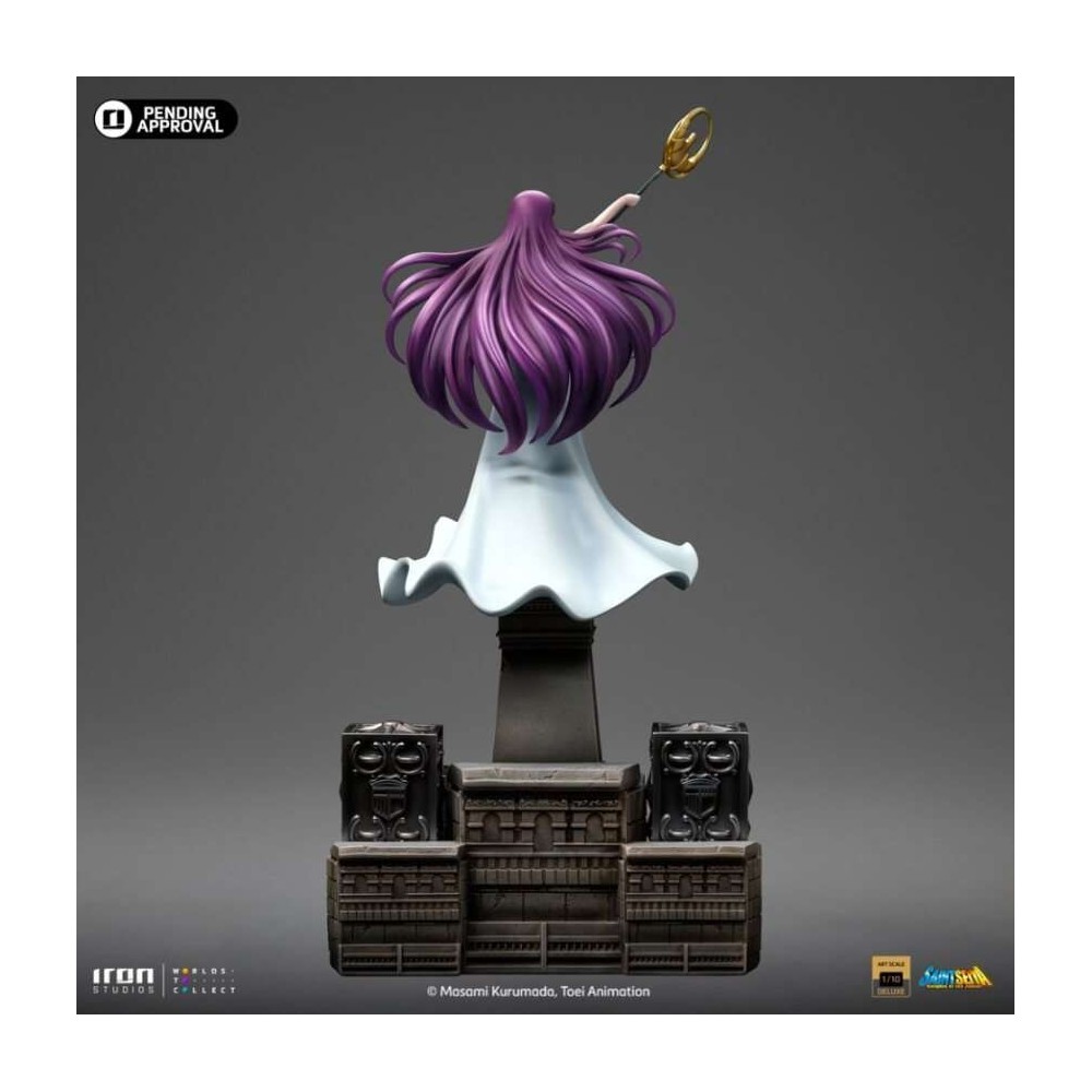 IRON STUDIOS SAINT SEIYA SAORI KIDO ATHENA ART SCALE 1/10 STATUE