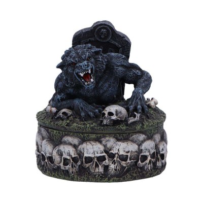 TREASURES OF THE LYCAN DARK WEREWOLF BOX STATUA FIGURE NEMESIS NOW
