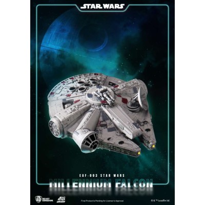 BEAST KINGDOM STAR WARS MILLENNIUM FALCON MAGNETIC FLOATING VERSION