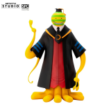 ABYSTYLE ASSASSINATION CLASSROOM KORO SENSEI YELLOW AND GREEN STRIPPED SFC STATUE FIGURE