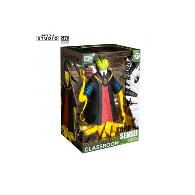 ABYSTYLE ASSASSINATION CLASSROOM KORO SENSEI YELLOW AND GREEN STRIPPED SFC STATUE FIGURE