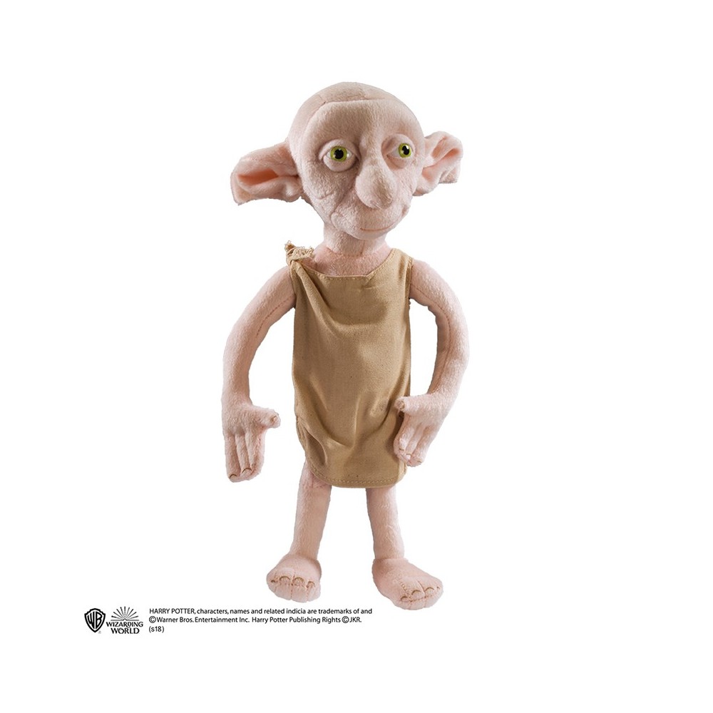 HARRY POTTER DOBBY PUPAZZO PELUCHE 30CM FIGURE NOBLE COLLECTIONS