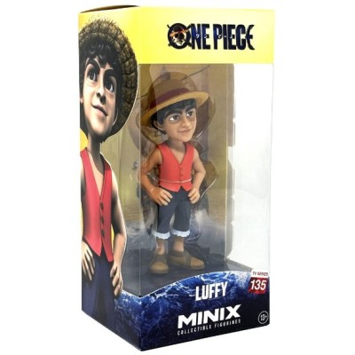 NOBLE COLLECTIONS ONE PIECE NETFLIX LUFFY MINIX COLLECTIBLE FIGURINE FIGURE