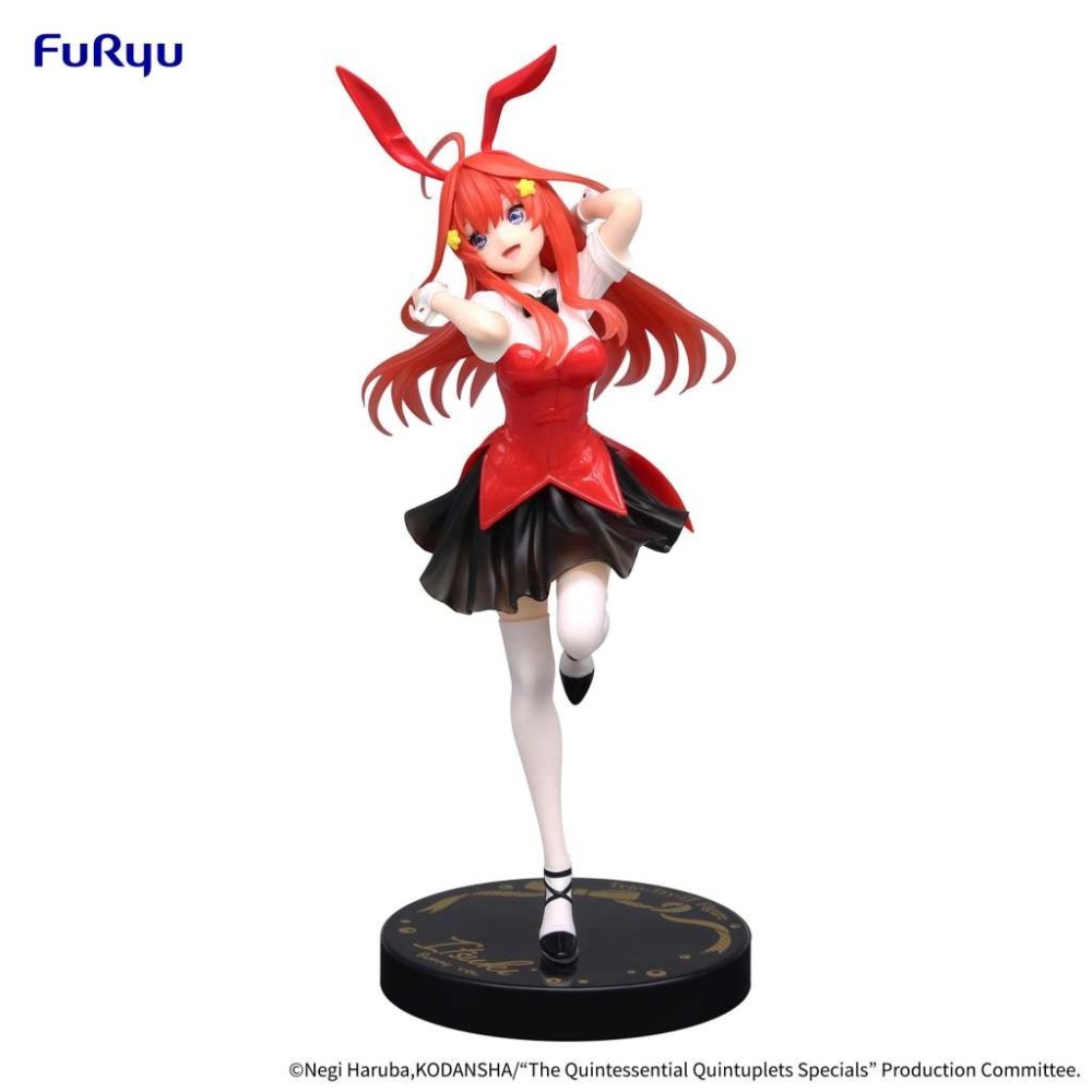 THE QUINTESSENTIAL QUINTUPLETS TRIO-TRY-IT ITSUKI NAKANO BUNNY STATUA FIGURE FURYU