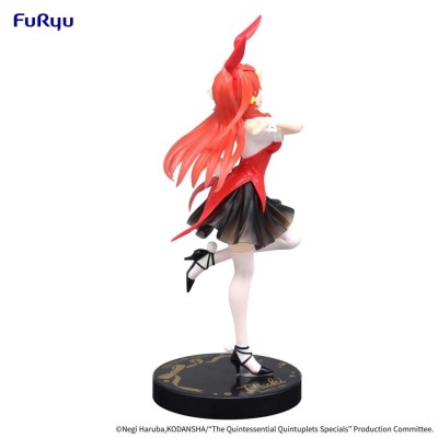 FURYU THE QUINTESSENTIAL QUINTUPLETS TRIO-TRY-IT ITSUKI NAKANO BUNNY VERSION STATUE FIGURE