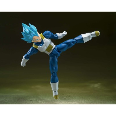 BANDAI DRAGON BALL SUPER SAIYAN GOD SUPER SAIYAN VEGETA S.H. FIGUARTS ACTION FIGURE