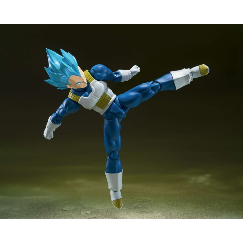 BANDAI DRAGON BALL SUPER SAIYAN GOD SUPER SAIYAN VEGETA S.H. FIGUARTS ACTION FIGURE